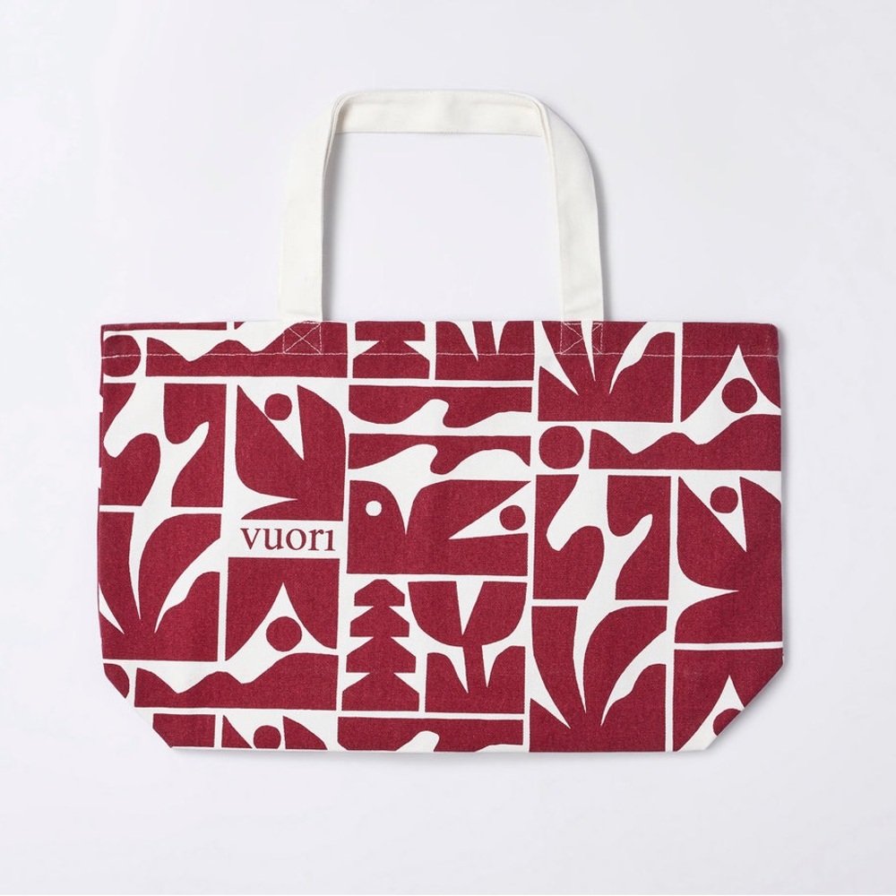 New With Tags Vuori Limited Edition Holiday 2025 Tote in Strawberry 🍓 NWT - Picture 2 of 8